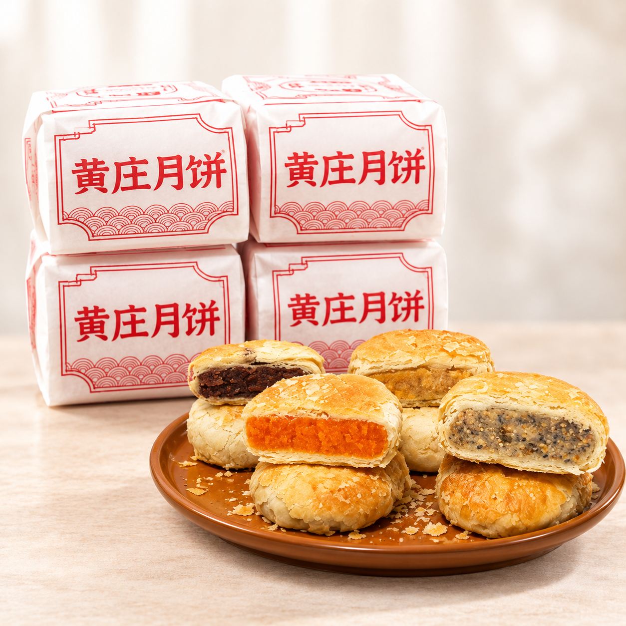 黄庄月饼礼盒